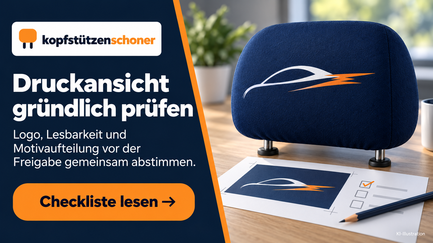 Beitragsbild: Kopfstützenbezüge gestalten: Druckansicht prüfen